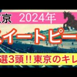 【スイートピーステークス2024】競馬予想(2024年競馬予想155戦94的中)