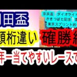 【競馬予想】羽田盃2024　交流重賞近6戦5的中！　展開　枠にも恵まれるあの馬で仕方がありません！！