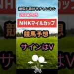 2024年NHKマイルカップ 競馬予想サインはV