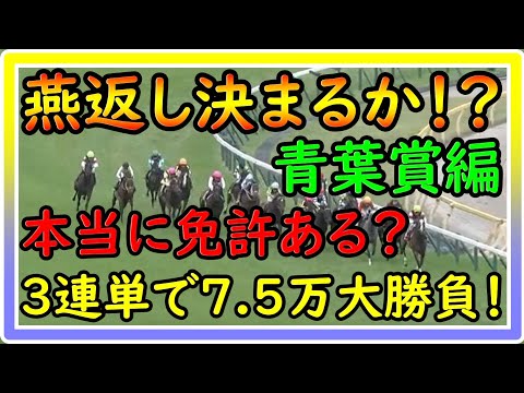 【競馬】それからのトーマス。本当に免許あるんですか？！騎乗フォームがおかしいって！伝家の宝刀、燕返し発動。3連単7.5万を大勝負の青葉賞編。