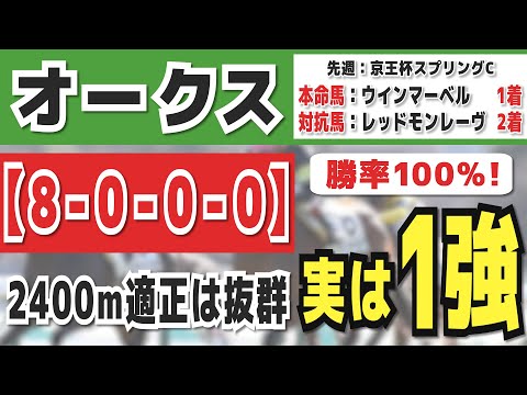 【オークス2024】実は1強「8-0-0-0」勝率100％の鉄板データ発見！今年は重賞「18/19週的中」の競馬推進室オススメの軸1頭はコレ！