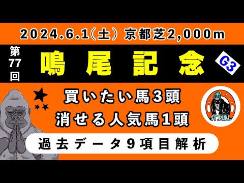 【鳴尾記念2024】過去データ9項目解析!!買いたい馬3頭と消せる人気馬1頭について(競馬予想)