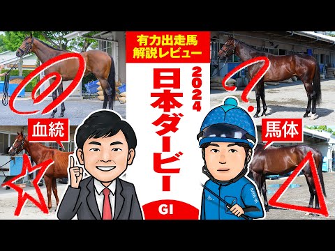 【日本ダービー 2024】ハイレベル世代のNo.1決定戦！本命候補＆注目穴馬はコレだ！馬体vs血統 出走馬解説レビュー【競馬 予想】