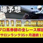 【5月11日土曜競馬予想】京都に爆穴発見🥇先週も穴オッズ激走🏆プロが平場全レース予想を無料公開！【平場予想】