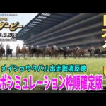 【メイショウタバル出走取消反映Ver.】日本ダービー2024 枠順確定後ウイポシミュレーション【競馬予想】【展開予想】