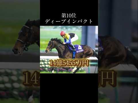 【競馬】歴代獲得賞金ランキング#競馬予想 #競馬予想 #ランキング #競走馬 #jra #中央競馬