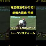 新潟大賞典を予想 レーベンスティール #競馬 #競馬予想 #新潟大賞典 #nhkマイルカップ #京都新聞杯