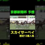 京都新聞杯 注目馬 スカイサーベイ #競馬 #競馬予想 #武豊 #京都新聞杯 #nhkマイルカップ