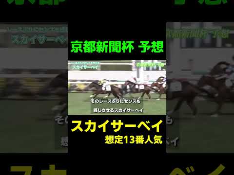 京都新聞杯 注目馬 スカイサーベイ #競馬 #競馬予想 #武豊 #京都新聞杯 #nhkマイルカップ