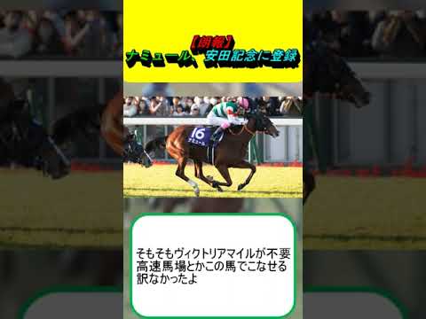 【朗報】ナミュール、安田記念に登録 #競馬 #競馬予想 #ソウルラッシュ #セリフォス #ロマンチックウォリアー #香港 #武豊 #日本ダービー #宝塚記念 #モレイラ #川田将雅 #ルメール