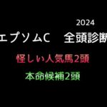 【競馬予想】　エプソムカップ　2024   全頭診断　事前予想