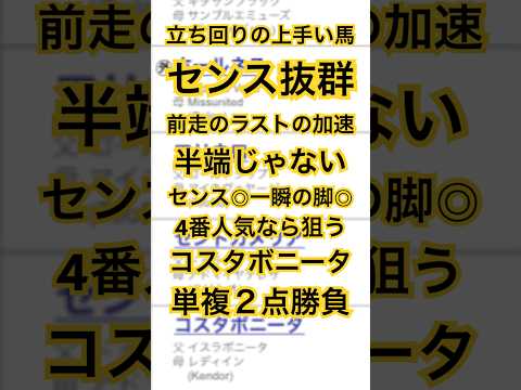 マーメイドステークス 2024 予想 #競馬予想