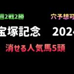 【競馬予想】　宝塚記念　有力馬診断　2024  予想