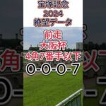 【 宝塚記念 2024 】これは 危険！ 絶望データ１　 #競馬予想