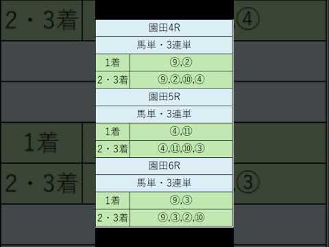 オニゲン競馬　2024/06/06通常予想園田.競馬予想　#shorts