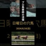 2024/6/16スレイプニルS UHB杯 #競馬 #競馬予想