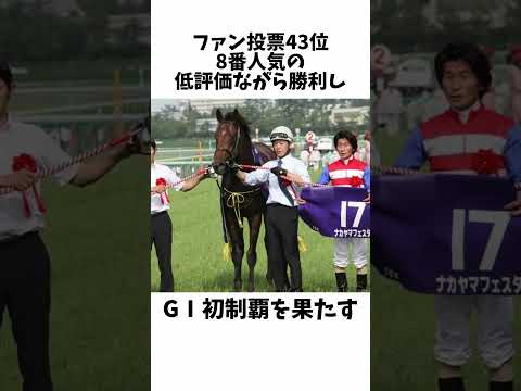 【43.8.1】ナカヤマフェスタのエピソード#競馬予想 #競馬 #騎手 #ウマ娘 #ナカヤマフェスタ #宝塚記念