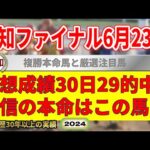 高知ファイナルレース6月23日・競馬予想（30日29的中と絶好調！※5月以降）