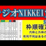 ラジオNIKKEI賞2024枠順確定！シリウスコルトは1枠1番！ウインマクシマムは5枠6番！サトノシュトラーセは6枠8番！内目に先行馬が揃い外枠の馬がどのように対応するか考察する！