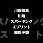 #競馬予想 #川崎スパーキングスプリント #川崎スパーキングS  #競馬 #地方競馬  #川崎競馬 #shorts