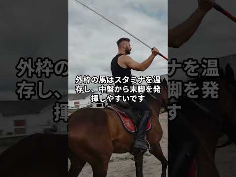 京都競馬場で外枠が有利なわけ #予想#競馬予想 #競馬