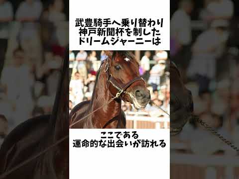 【実は最もやべぇやつ】ドリームジャーニーエピソード#競馬予想 #競馬 #騎手 #ドリームジャーニー #オルフェーヴル #ステイゴールド