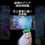 今までに一番弱い赤保留【緋弾のアリア緋緋神降臨】始めての猫ミーム #パチンコ #猫ミーム #緋弾のアリア #赤保留