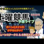 【中央競馬メインだけやるんかい！】堅い土曜の競馬予想ライブ！