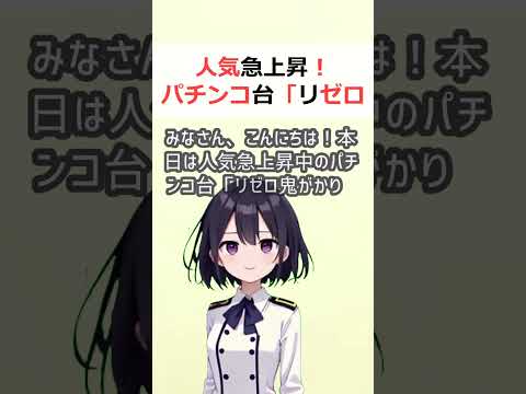 人気急上昇！パチンコ台「リゼロ鬼がかりver 」の魅力に迫る！文章みなさ… #shorts 618