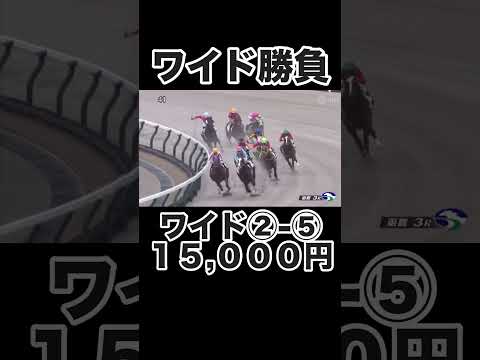 【競馬】馬券勝負！ワイド15,000円買ってみた！#競馬 #競馬予想