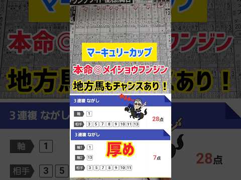 【マーキュリーカップ2024予想】本命◎メイショウフンジン❗#競馬予想 #地方競馬 #盛岡競馬 @kojirou0828