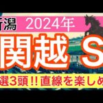 【関越ステークス2024】競馬予想(中京記念は注目馬3頭が3着内独占)