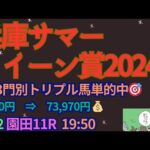 兵庫サマークイーン賞2024予想【園田競馬】AI予想＋調教診断＋買い目