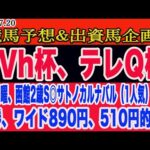 【 テレQ杯、TVh杯2024 予想 】土曜日の競馬予想、出資馬企画！先週土曜、函館2歳S◎サトノカルナバル本命で複勝、ワイドダブル的中！明日の勝ち馬はこの馬だ！