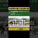 [本命党にお任せ]プロキオンS2024 #shorts #競馬予想