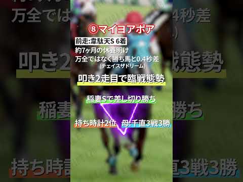 【アイビスSD】激熱推奨馬！#shorts #競馬 #競馬予想 #アイビスsd #アイビスサマーダッシュ #アイビスサマーダッシュ2024 #マイヨアポア