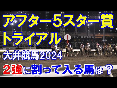 アフター５スター賞トライアル２０２４【大井競馬予想】権利を賭けた戦い！