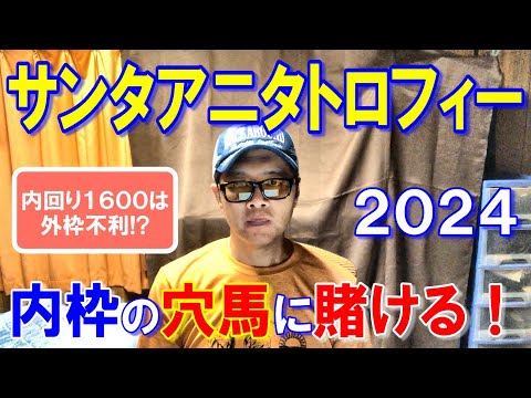 サンタアニタトロフィー２０２４【大井競馬予想】大混戦のハンデ重賞！有利な内枠の穴馬から狙います