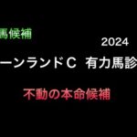 【競馬予想】　キーンランドカップ　2024  事前予想　有力馬診断