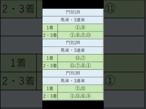 オニゲン競馬　2024/08/15AI予想門別競馬予想　#shorts