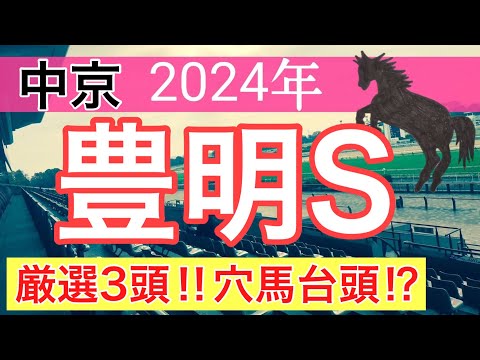 【豊明ステークス2024】競馬予想(直近競馬予想6戦5的中)