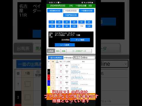 【予想公開】24/8/22 #名古屋競馬 11R #ベイスプリント 「馬王Z」の予想を公開しました。「最強の予想」をご利用ください #名古屋競馬予想 #ベイスプリント予想