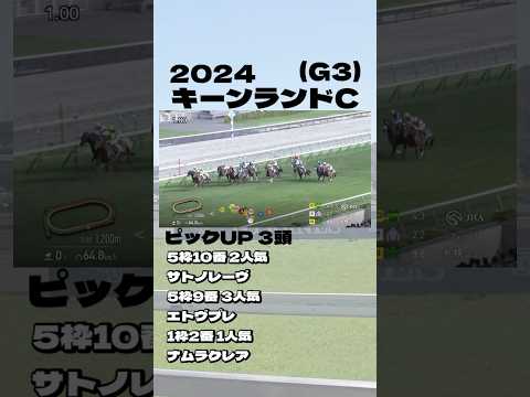 【キーンランドC(G3)】”結果発表”  #競馬 #競馬予想 #キーンランドc #キーンランドカップ #サトノレーヴ #エトヴプレ #ナムラクレア