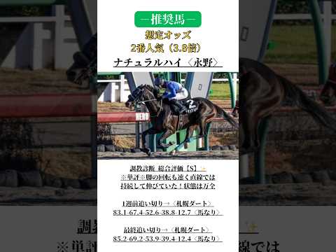 【エルムS2024】最終見解 #エルムステークス #競馬予想 #推奨馬 #エルムs #競馬