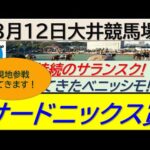 【競馬予想】サードニックス賞！～２０２４年８月１２日 大井競馬場 ：８－３４