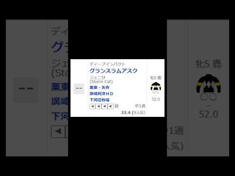 【小倉記念 競馬予想】注目穴馬グランスラムアスク #競馬予想  #グランスラムアスク #小倉記念