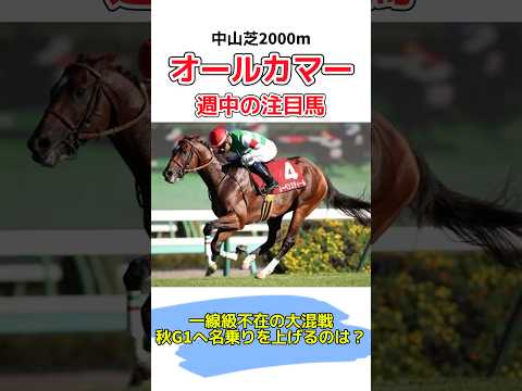 【競馬予想】オールカマー2024注目馬2頭