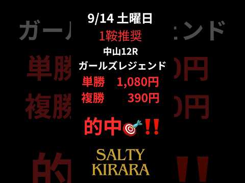 競馬予想2024/9/15日曜日の穴馬 #競馬予想#プロ馬券師