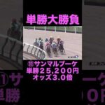 【競馬】馬券勝負！単勝25,200円買ってみた! #競馬 #競馬予想