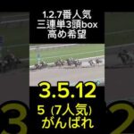 三連単3頭box！！！#競馬予想 #競馬　#三連単